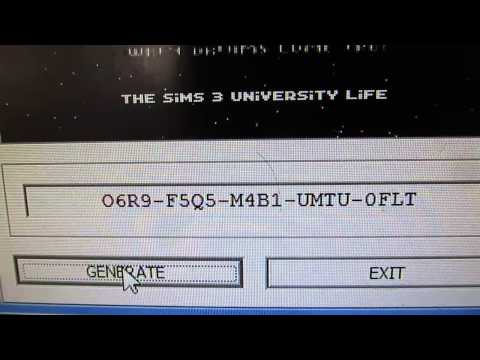 The Sims 3 University Life Serial Key